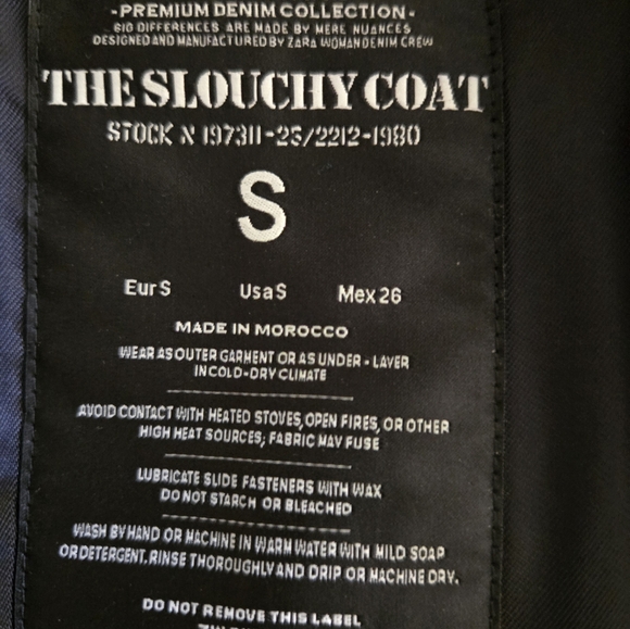 ZARA Women - The Slouchy Coat (S) - Picture 3 of 6